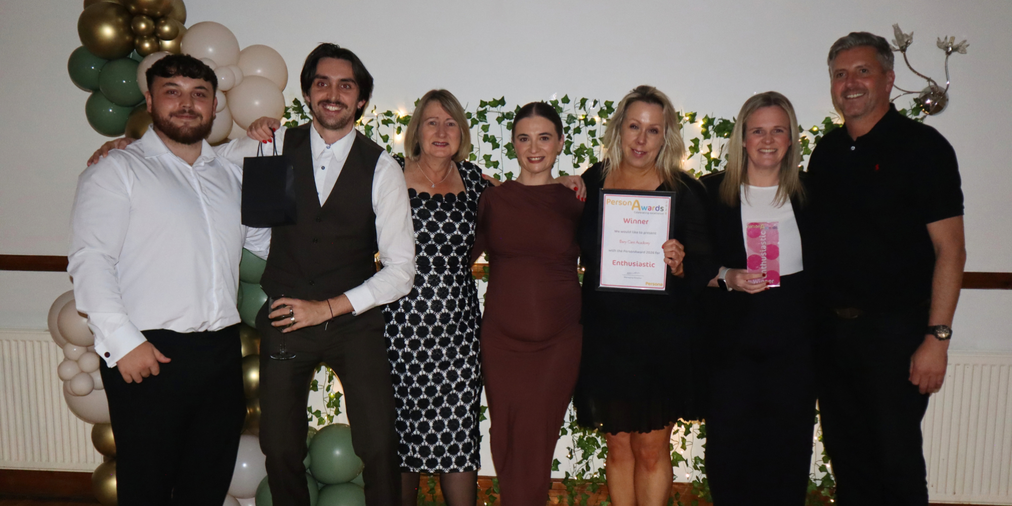 Enthusiastic Award Winners