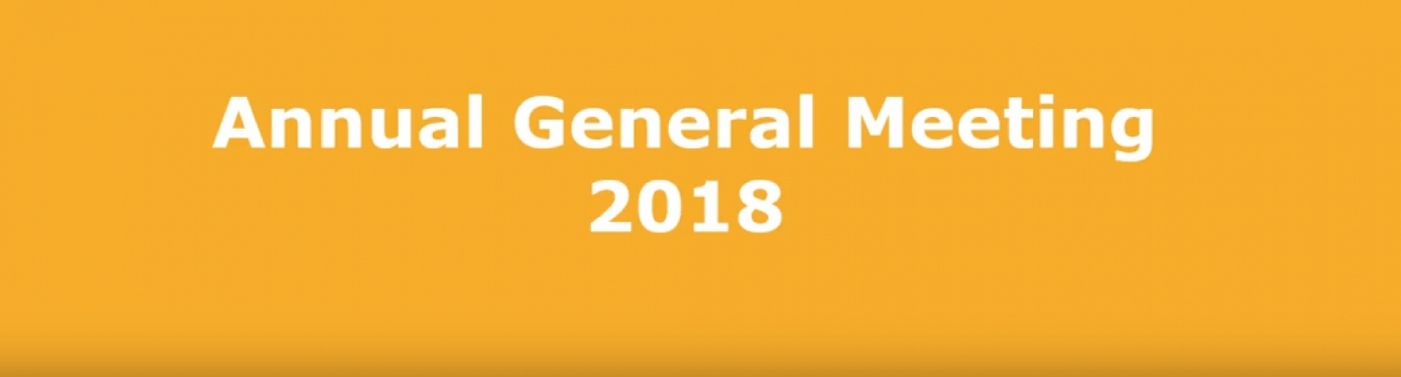 Highlights of the Year - AGM 2018