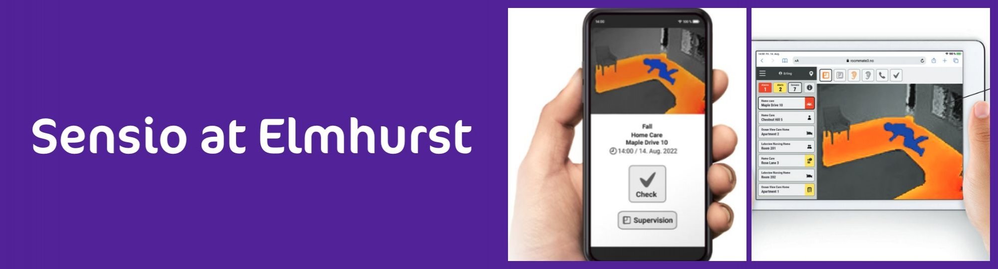 Falls Prevention & Fewer Night Disturbances for People We Support: Elmhurst's Sensio Trial