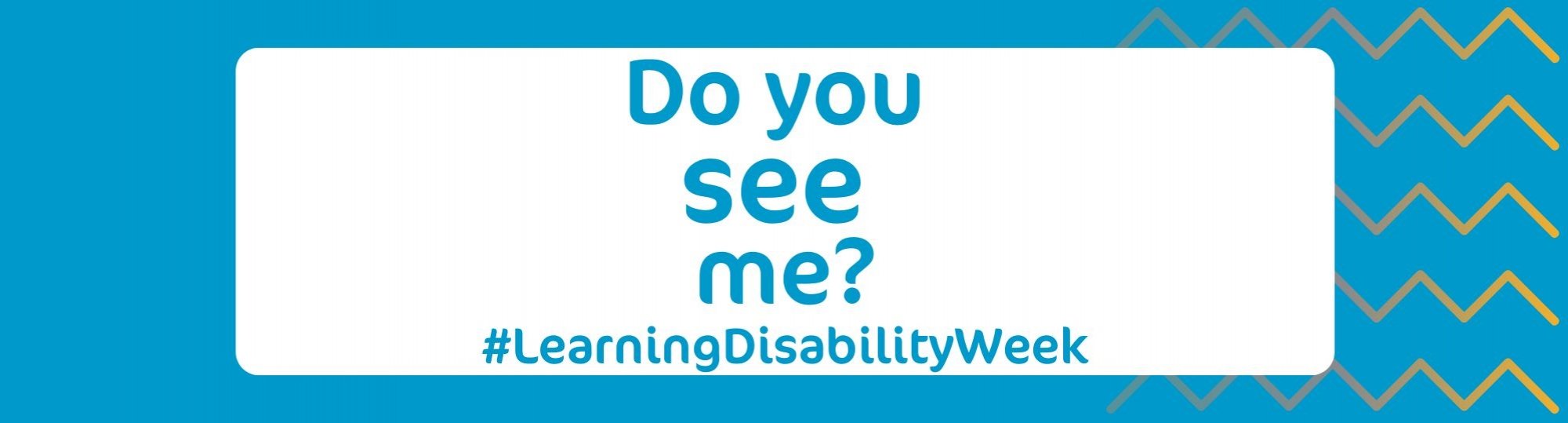 Do you see me? Learning Disability Week 2025