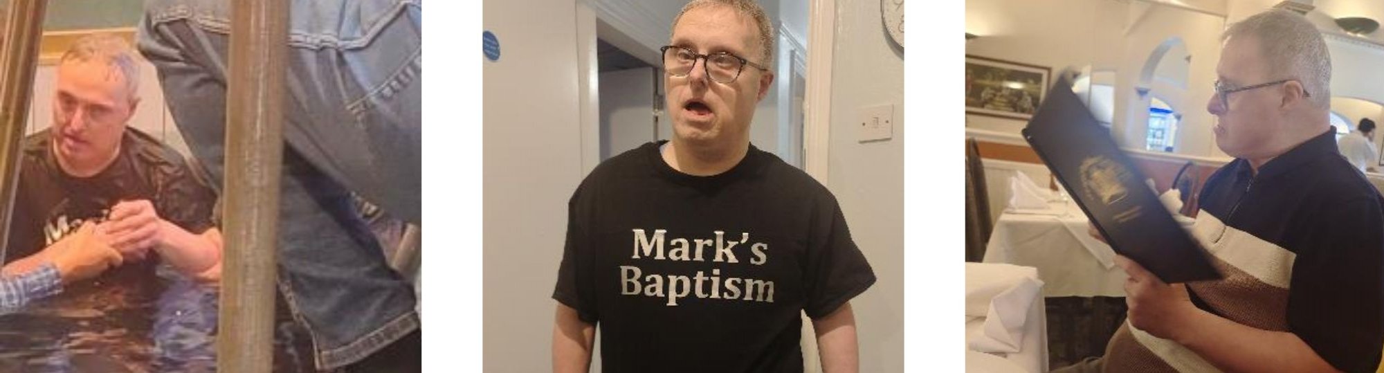 Mark's Baptism Journey