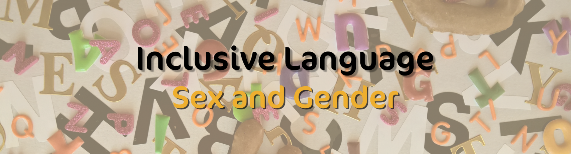 Cultural Calendar 2022 - Inclusion Matters - Sex and Gender