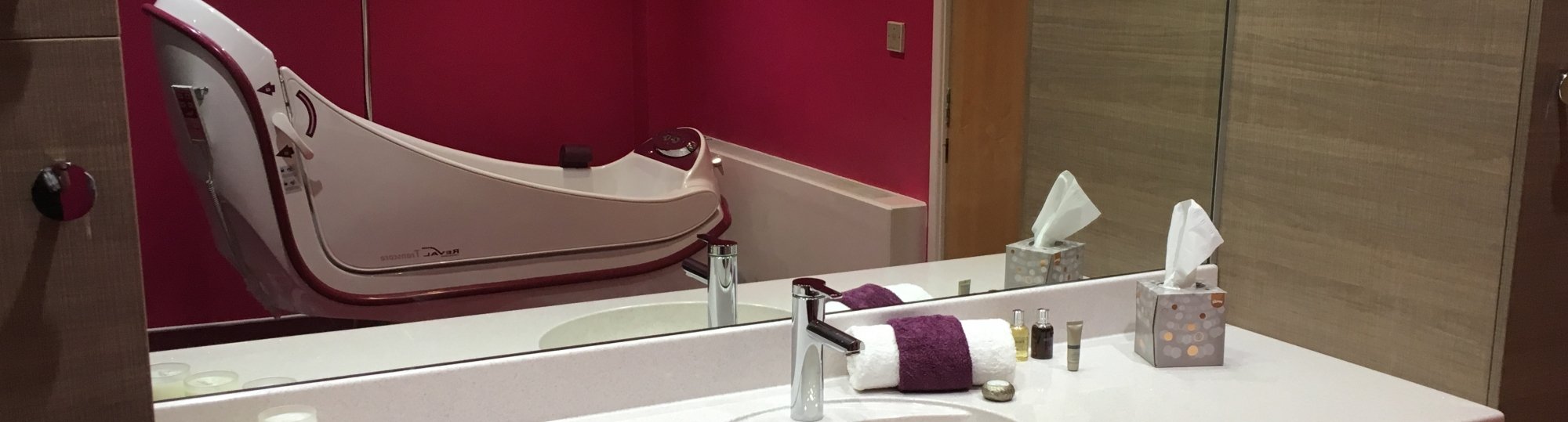 The Retreat and The Sanctuary: the luxurious bathing facilities at Grundy Hub