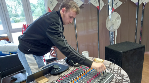 His DJ'ing skills are leading Macc towards an exciting future.