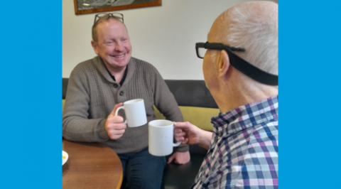 I'm always happy to go to work and get to do something rewarding, says Mike