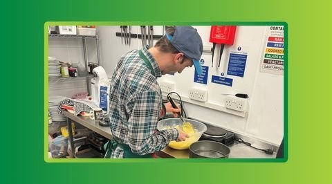 Sean on his Skills Placement