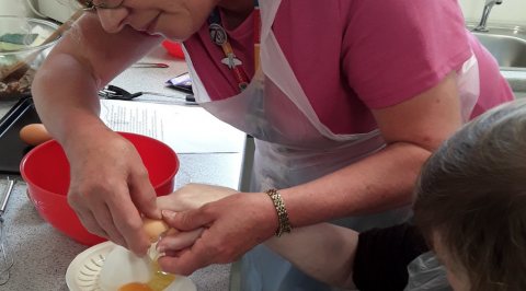 Debbie - on the pleasures of cooking with Learning Disability Day Services